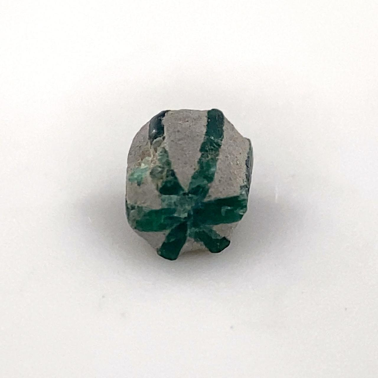 0.6ct Reverse Trapiche Emerald