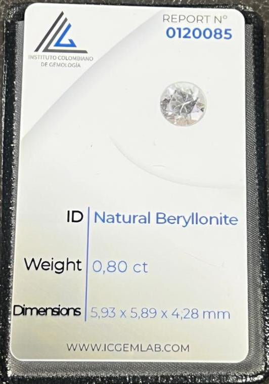 0.8ct Beryllonite